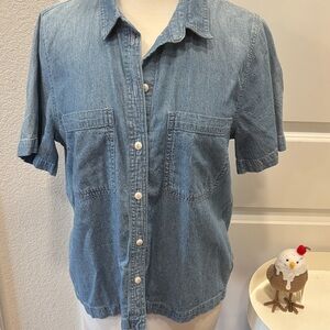 EUC Madewell Denim Top